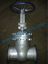 API/DIN handwheel cast steel/WCB weld gate valve